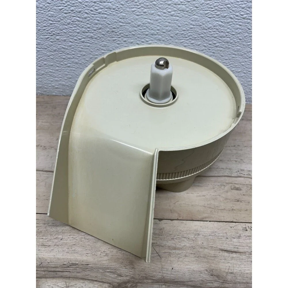 1980s Oster Regency Kitchen Center Food Processor Attachment With 2 Shred Blades